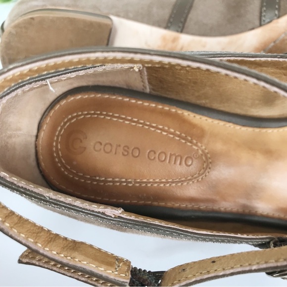 ANTHRO CORSO COMO Mince Caged Suede Ballet Flat 7 - Picture 8 of 9